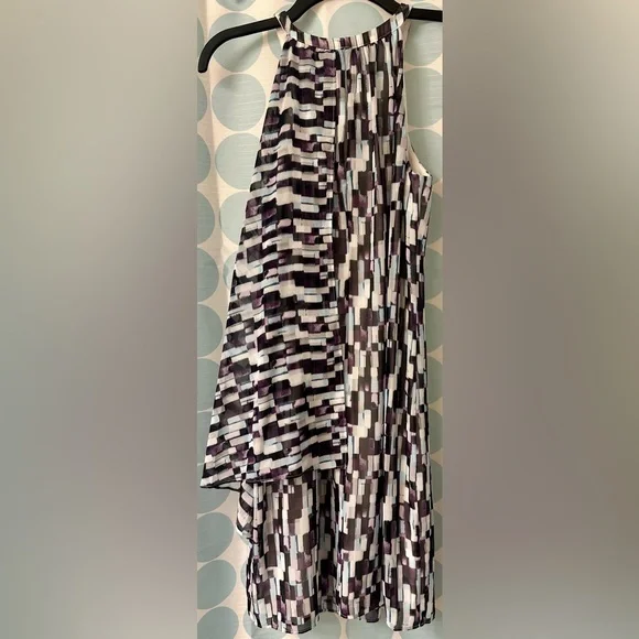 White House Black Market (WHBM) Sleeveless Lightweight Dress, Multicolor, Size 4 - Picture 4 of 9